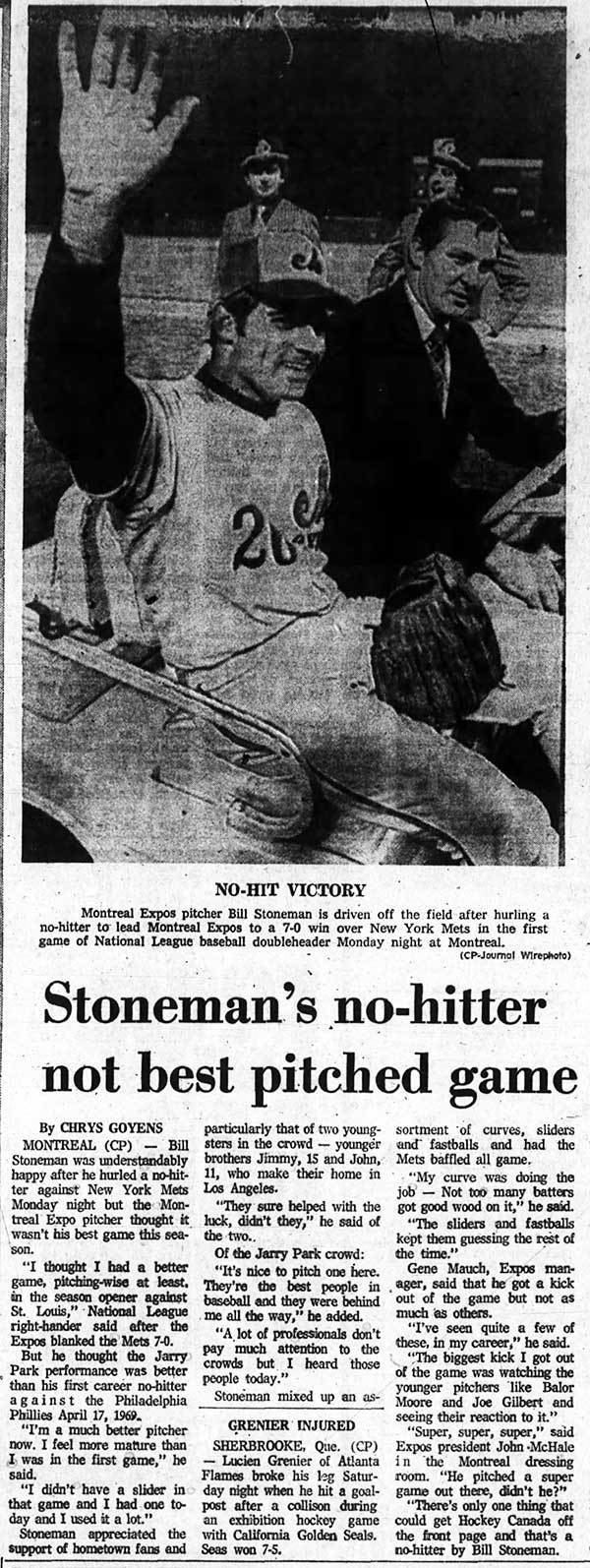 Bill Stoneman Bill Stoneman Baseball Stats by Baseball Almanac