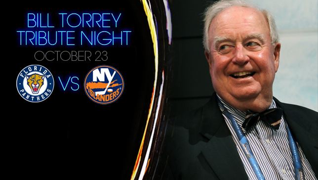 Bill Torrey Panthers Announce Bill Torrey Tribute Night On Oct 23