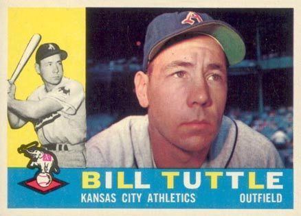 Bill Tuttle 1960 Topps Bill Tuttle 367 Baseball Card Value Price Guide