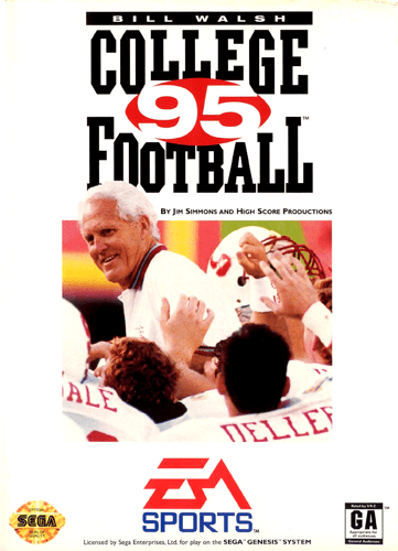 Bill Walsh College Football '95 img1gameoldiescomsitesdefaultfilespackshots