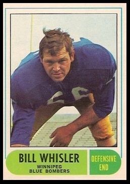 Bill Whisler Bill Whisler 1968 OPeeChee CFL 62 Vintage Football Card Gallery