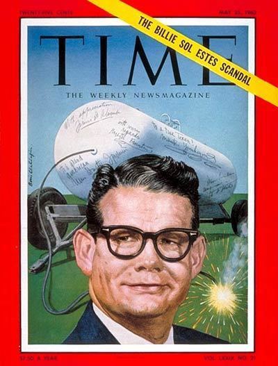 Billie Sol Estes TIME Magazine Cover Billie Sol Estes May 25 1962