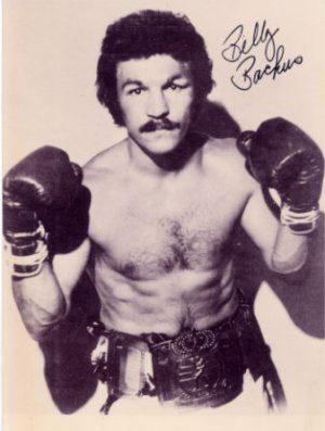 Billy Backus Boxing Champion BILLY BACKUS Autographed Photo