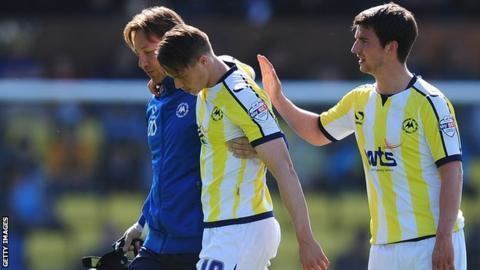 Billy Bodin Torquay winger Billy Bodin out for nine months with knee injury