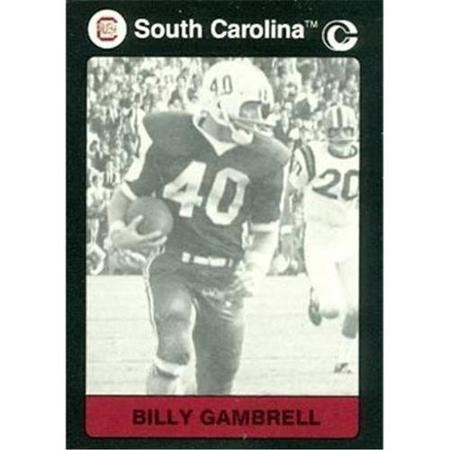 Billy Gambrell Buy Autograph Warehouse 96827 Billy Gambrell Football Card South