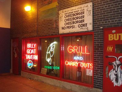 Billy Goat Tavern Billy Goat Tavern Chicago Bar Project