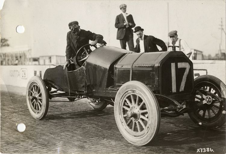 Billy Liesaw Billy Liesaw in Anel racecar 1913 Indianapolis 500 automobile race