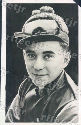 Billy Pearson 1941 Thoroughbred Horse Racing Jockey Billy Pearson Press Photo