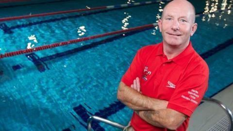 Billy Pye Swimmings Billy Pye wins Sport Wales coach of the year award BBC