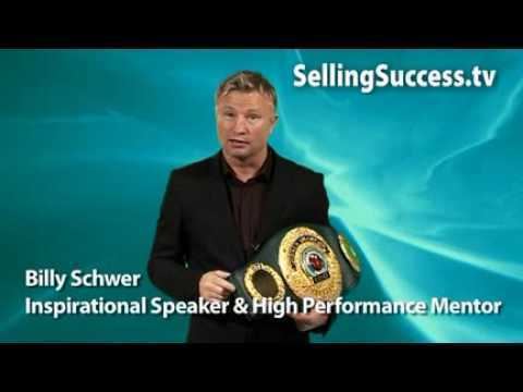 Billy Schwer SELLING SKILLS MOTIVATION Billy Schwer World Champion Boxer