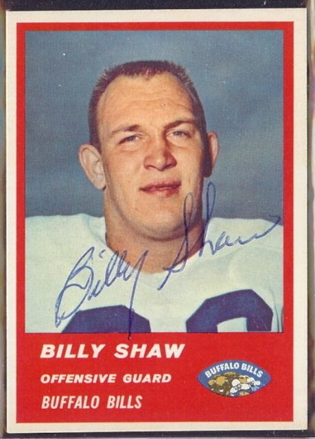Billy Shaw The Buffalo Bills39 Billy Shaw Tales from the AFL