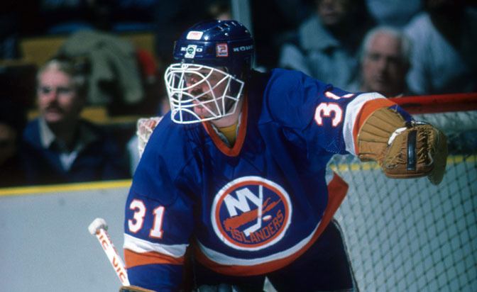 Billy Smith (ice hockey) Former New York Islanders goalie Billy Smith honored by