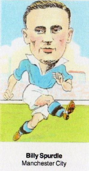 Billy Spurdle MANCHESTER CITY Billy Spurdle 21 Association Footballers Series 3