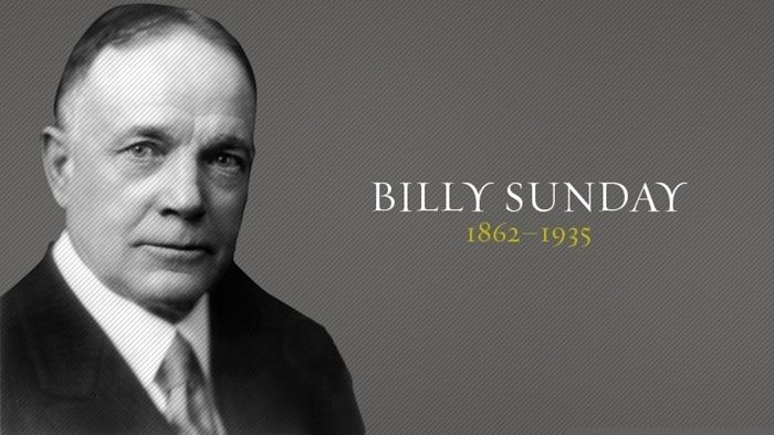 Billy Sunday Billy Sunday Christian History