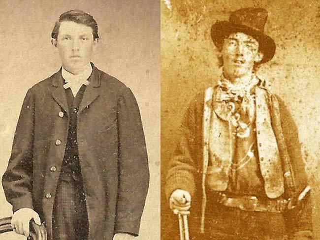 Billy the Kid Photo shows outlaw Billy the Kid as clean cut and preppy