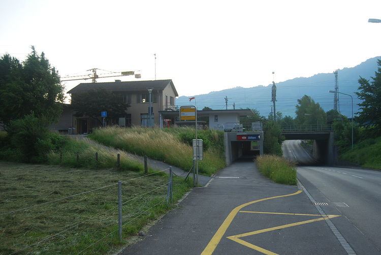 Bilten railway station