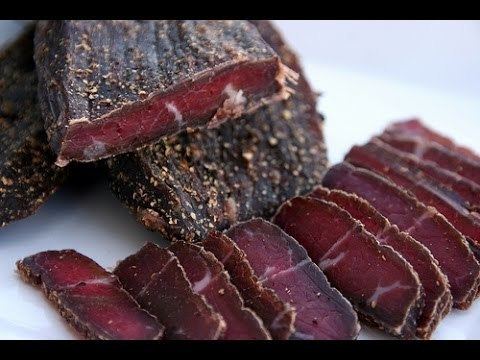 Biltong Making Traditional South African Biltong beef jerky YouTube