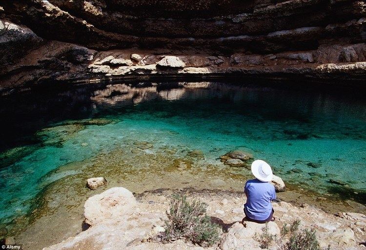 Bimmah Sinkhole The world39s most beautiful sinkhole Cavernous 20mdeep limestone