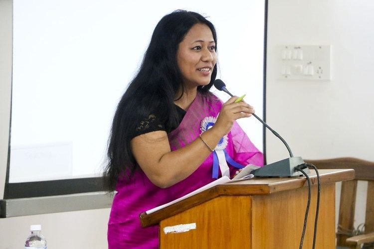 Binalakshmi Nepram Ms Binalakshmi Nepram at Mizoram University YouTube