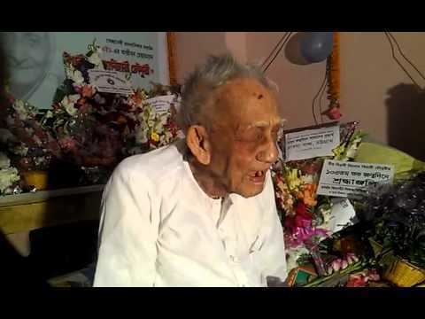 Binod Bihari Chowdhury Sri Binod Bihari Chowdhury The living Legend at his Amazing 103rd