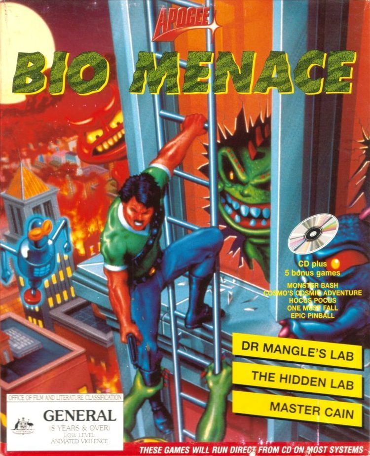 Bio Menace wwwmobygamescomimagescoversl206951biomenac