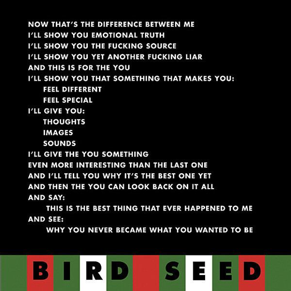 Bird Seed (album) httpsimgdiscogscomhuiGVTvVgjV9CmId6RlLgXTnG