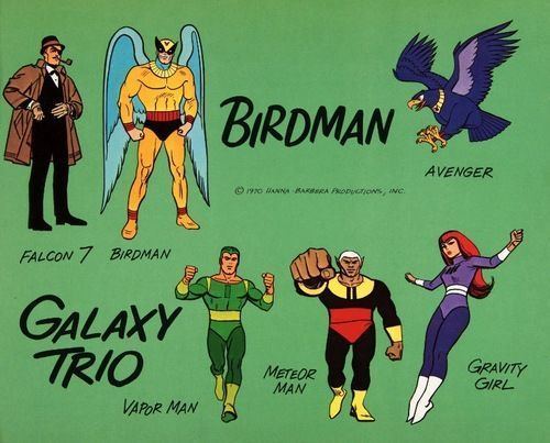Birdman and the Galaxy Trio 1000 images about Birdman and the Galaxy Trio on Pinterest Hanna