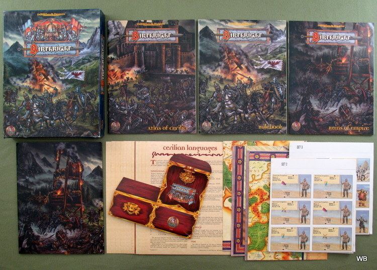Birthright (campaign setting) Birthright Advanced Dungeons amp Dragons ADampD Wayne39s Books RPG