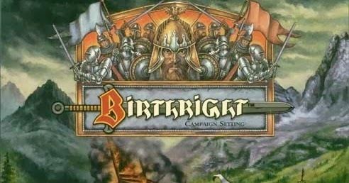 ad&d birthright campaign setting
