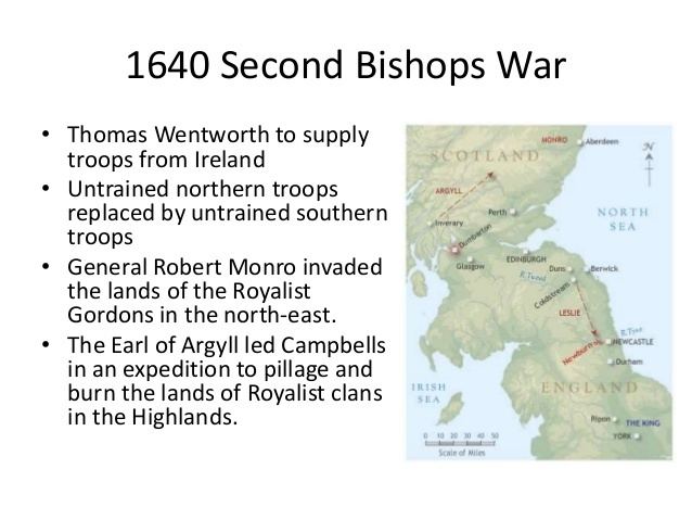 Bishops' Wars 5 f2015 English civil wars Bishops war Ireland