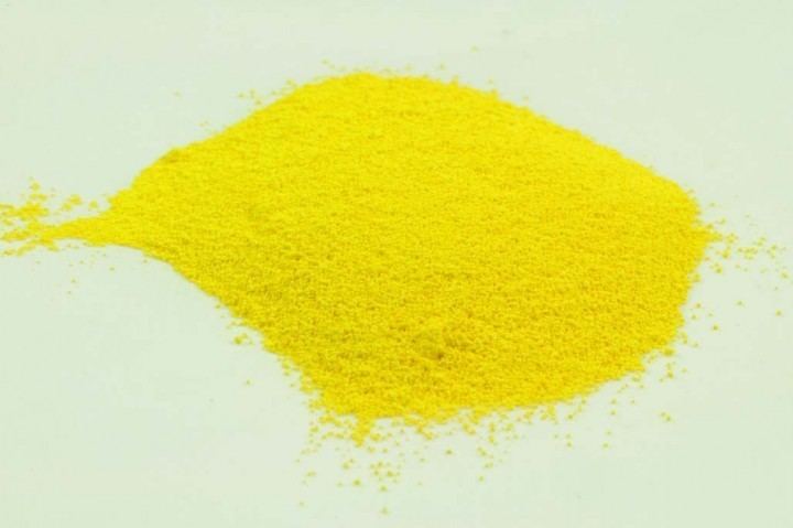 Bismuth vanadate BismuthVanadate Yellow lemon Kremer Pigmente GmbH amp CoKG