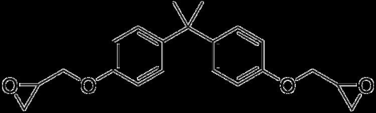 Bisphenol A diglycidyl ether FileBisphenol A diglycidyl etherpng Wikimedia Commons