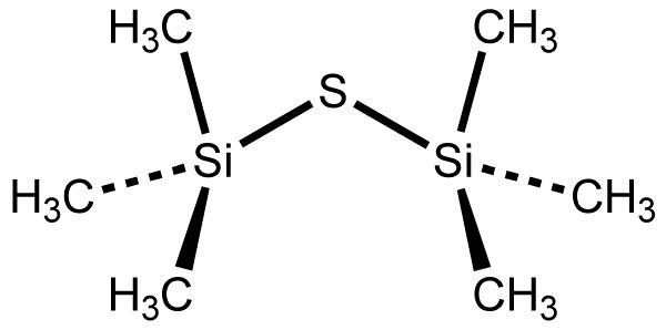 Bis(trimethylsilyl)sulfide httpsuploadwikimediaorgwikipediacommons44