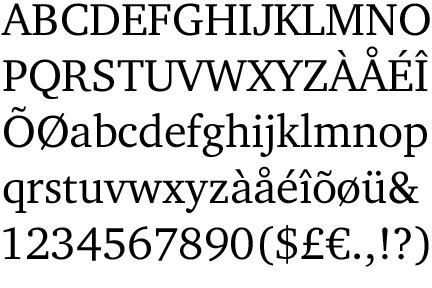 Bitstream Charter Looking for a font similar to Georgia but without the numbers