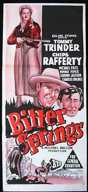 Bitter Springs (film) BITTER SPRINGS Daybill Movie Poster 1950 Chips Rafferty