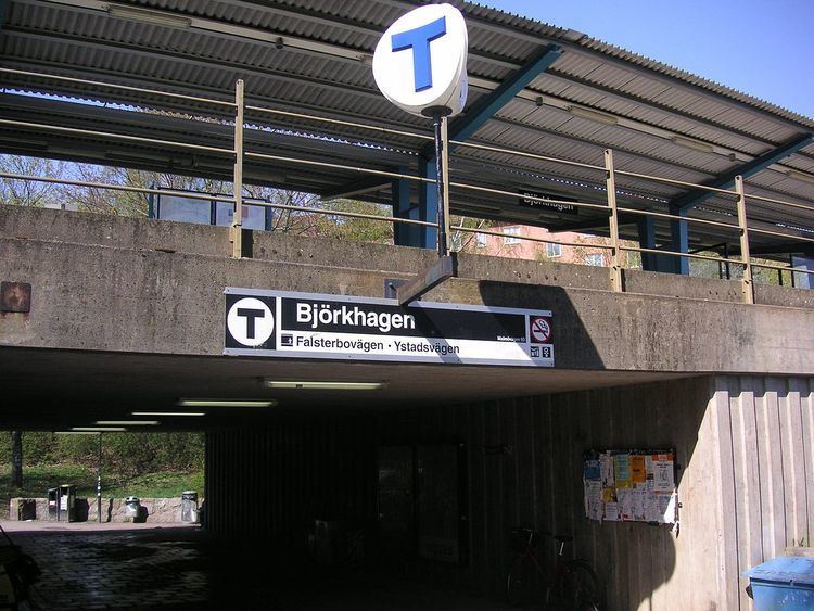 Björkhagen metro station
