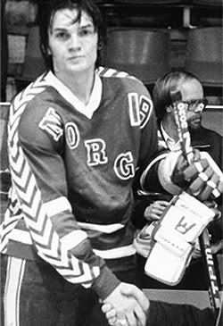 Bjørn Skaare Third String Goalie 198485 Furuset IF Bjrn Skaare Jersey