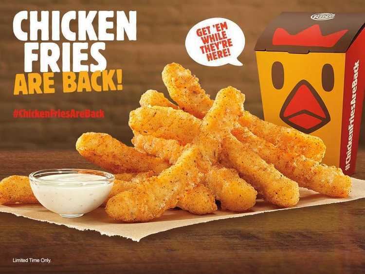 BK Chicken Fries Burger King is bringing back chicken fries Business Insider