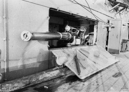 BL 4 inch naval gun Mk VII