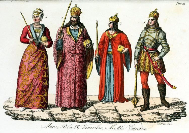 Béla IV of Hungary FileMonarchs of Hungary Bela IV Mary of Hungary Wenceslaus