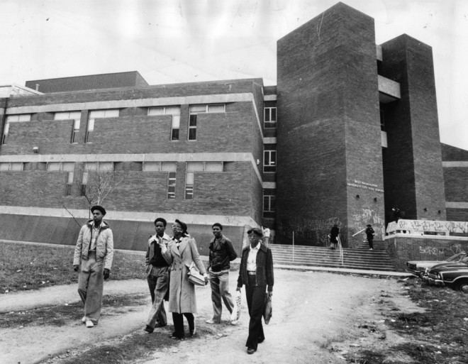 Black Bottom, Philadelphia Buildings then and Now From Black Bottom to high school to a future