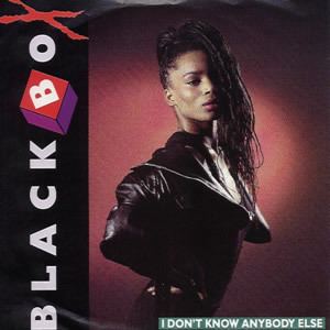 The Cover of the band Black Box song titled I Don't Know Anybody Else featuring French model Katrin Quinol.
