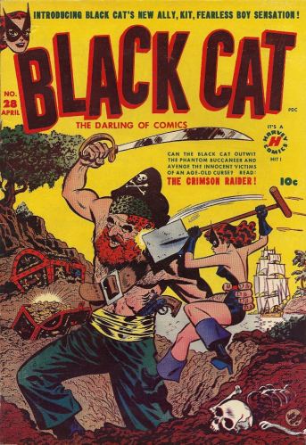 Black Cat (Harvey Comics) Think the BatmanRobin relationship was a little odd GET A LOAD OF
