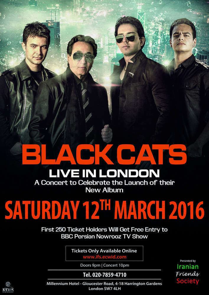 Black Cats (band) Black Cats Live in London RadioJavancom