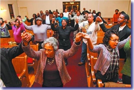 Black church Getting excited over nothing Truth and the Black church experience