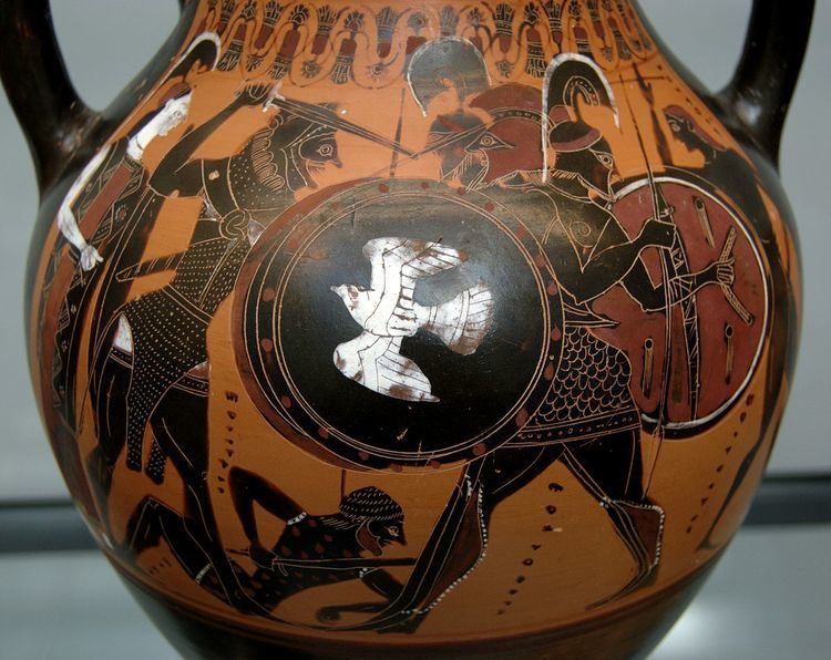 Black-figure pottery