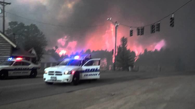 Black Forest Fire Barely escaping Black Forest fire YouTube