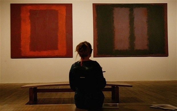Black on Maroon Rothko39s 39Black on Maroon39 defaced at the Tate Modern with images