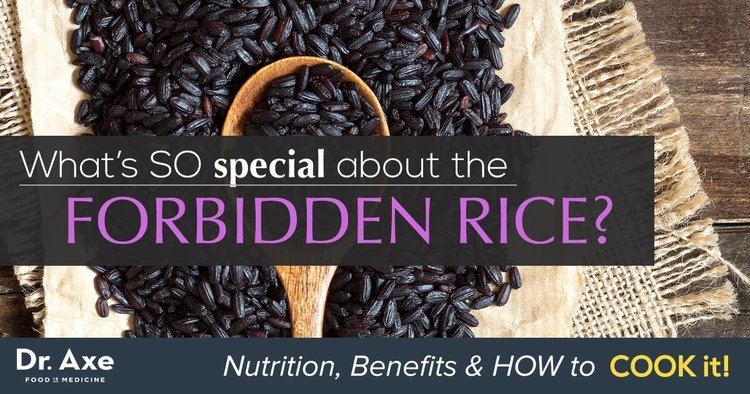Black rice The Forbidden Rice Black Rice Nutrition amp Benefits