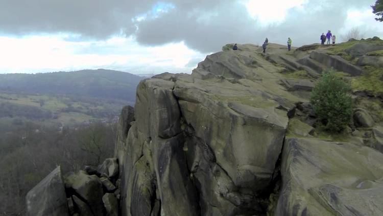 Black Rocks (Derbyshire) Black Rocks Derbyshire Quadcopter flight YouTube